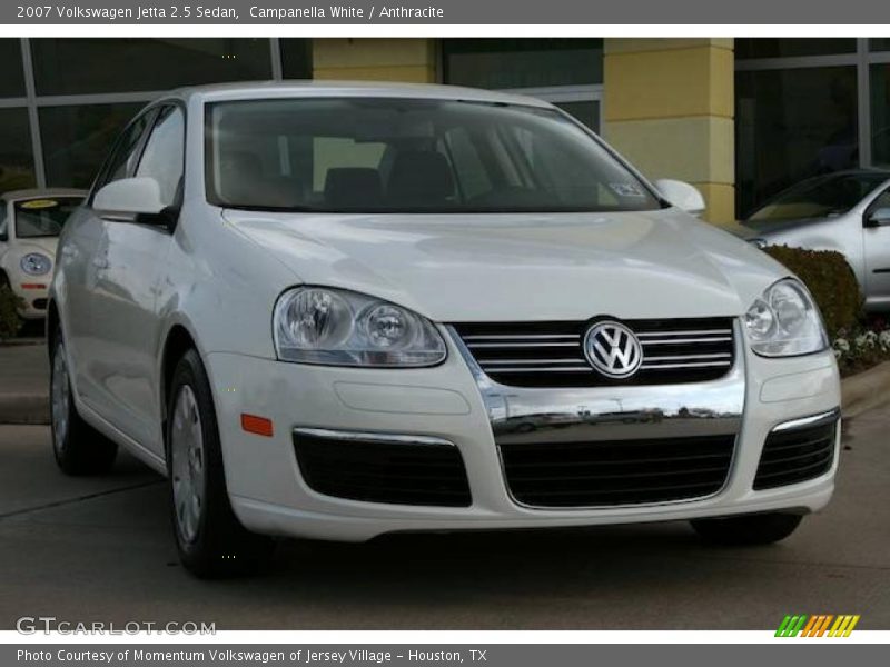 Campanella White / Anthracite 2007 Volkswagen Jetta 2.5 Sedan