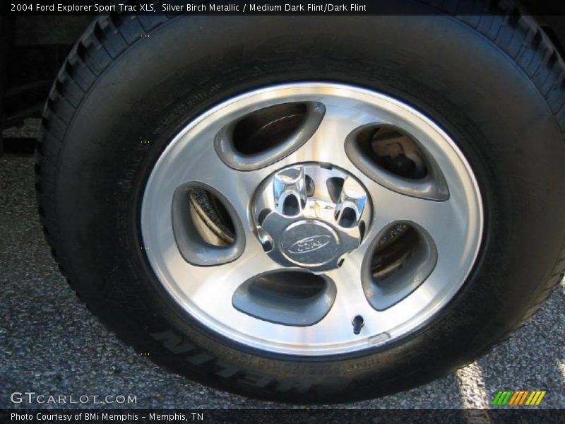 Silver Birch Metallic / Medium Dark Flint/Dark Flint 2004 Ford Explorer Sport Trac XLS