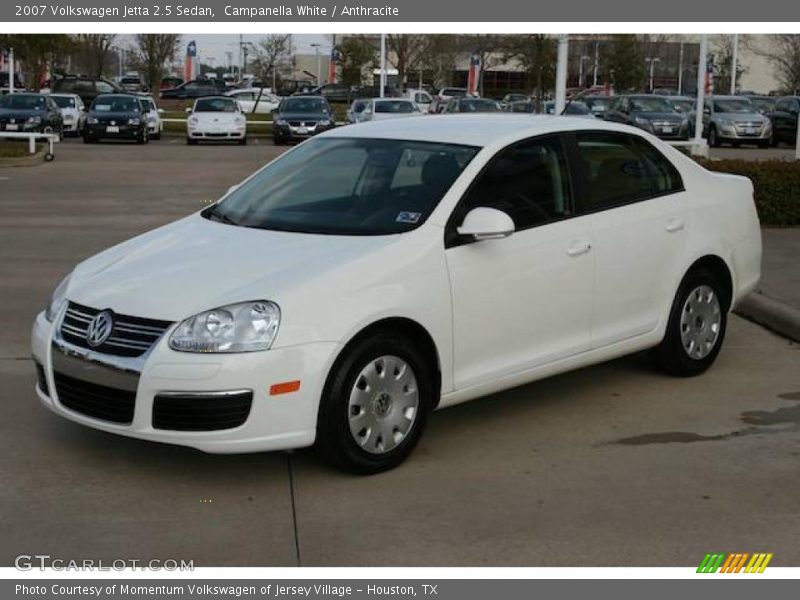 Campanella White / Anthracite 2007 Volkswagen Jetta 2.5 Sedan