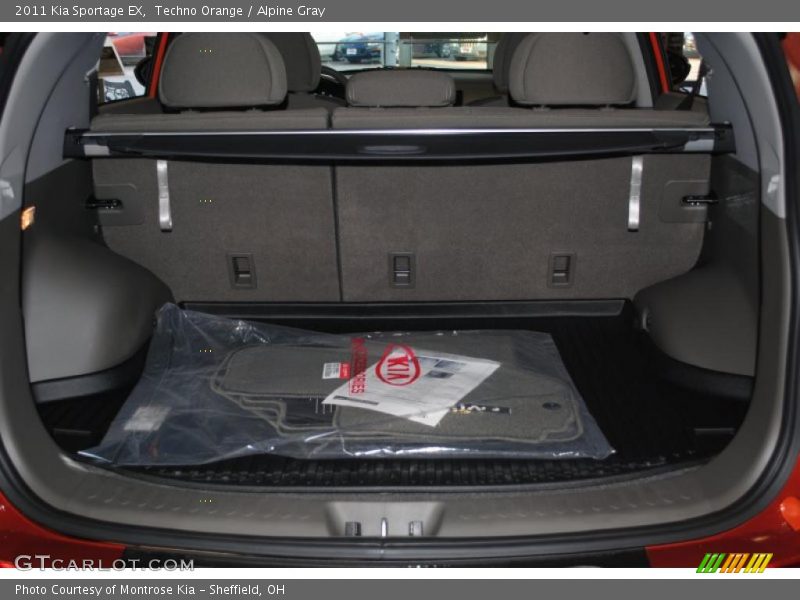  2011 Sportage EX Trunk