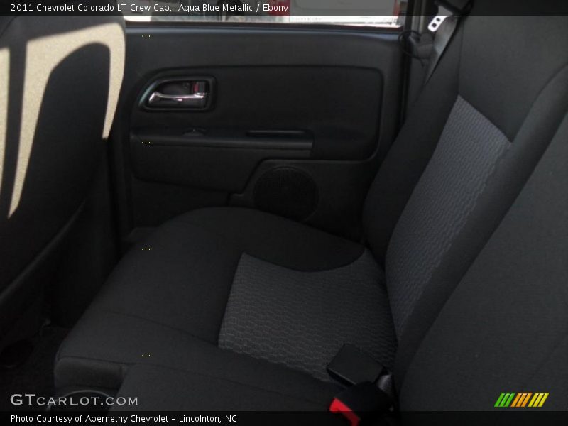 Aqua Blue Metallic / Ebony 2011 Chevrolet Colorado LT Crew Cab