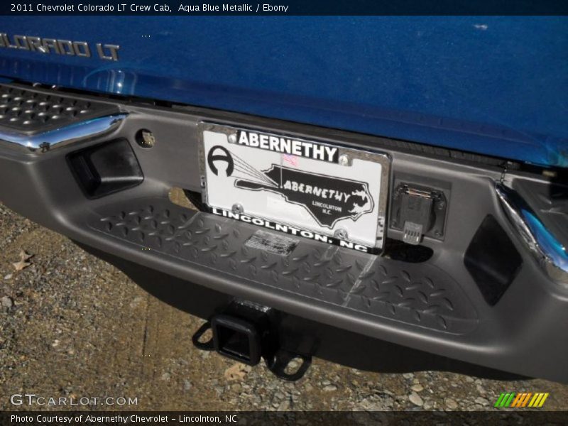 Aqua Blue Metallic / Ebony 2011 Chevrolet Colorado LT Crew Cab