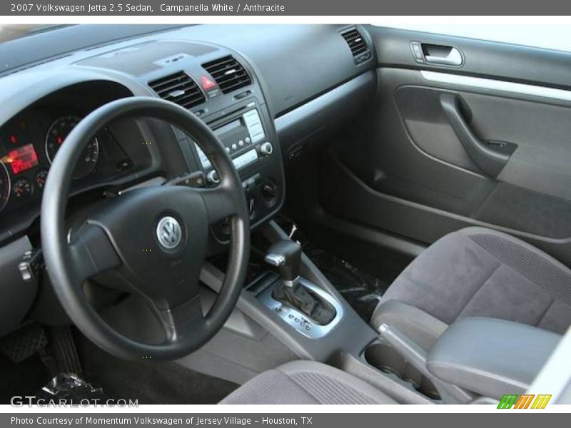 Campanella White / Anthracite 2007 Volkswagen Jetta 2.5 Sedan