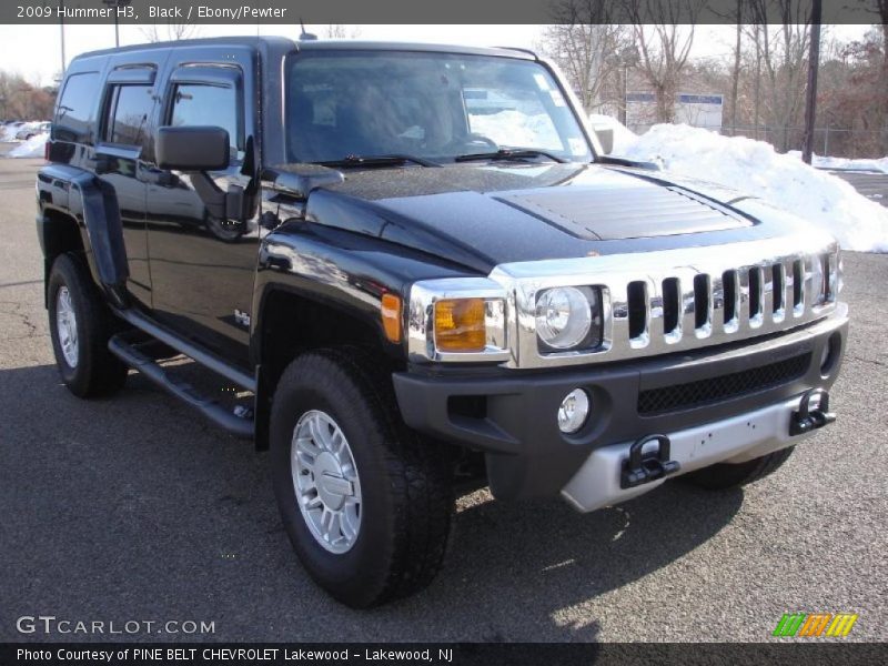 Black / Ebony/Pewter 2009 Hummer H3