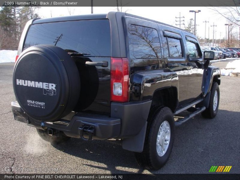 Black / Ebony/Pewter 2009 Hummer H3