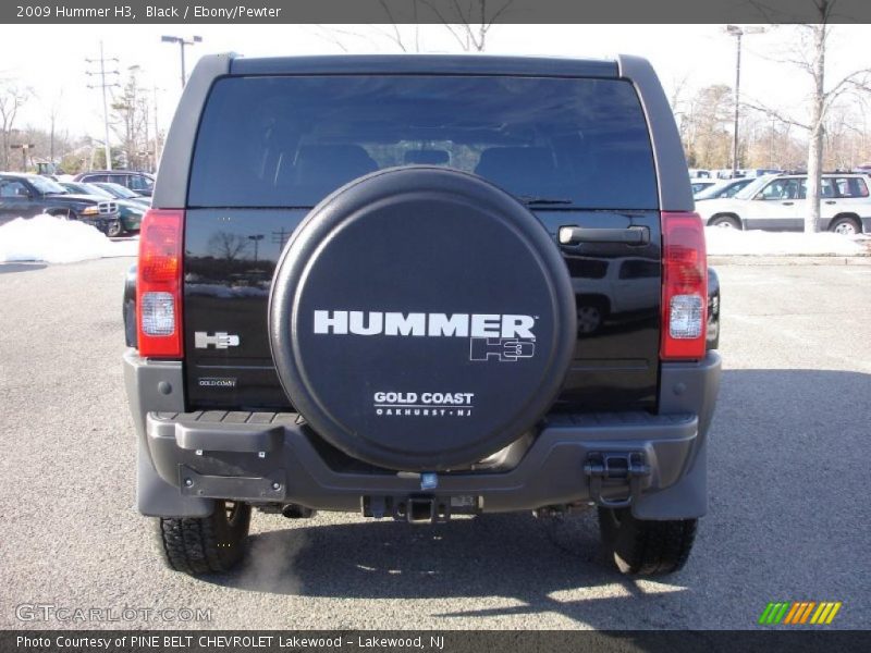 Black / Ebony/Pewter 2009 Hummer H3