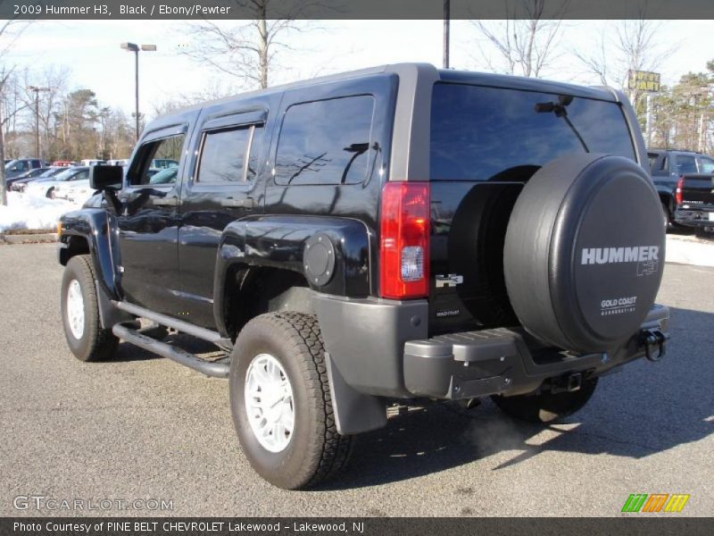 Black / Ebony/Pewter 2009 Hummer H3