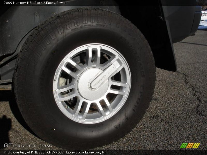 Black / Ebony/Pewter 2009 Hummer H3