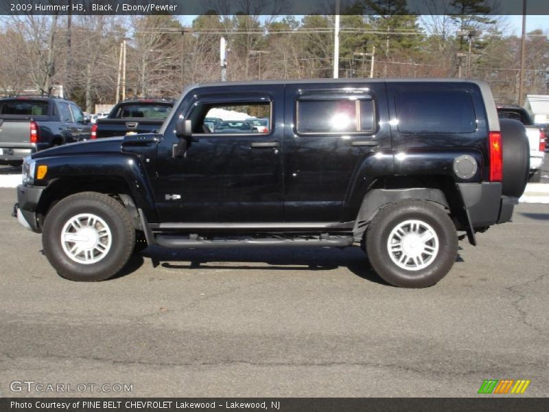 Black / Ebony/Pewter 2009 Hummer H3