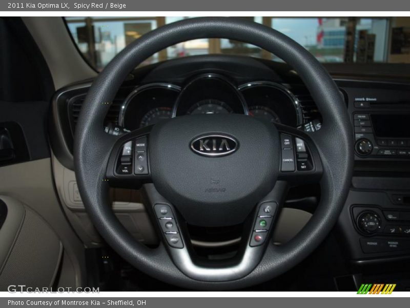  2011 Optima LX Steering Wheel