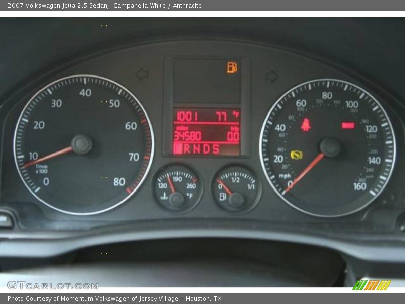 Campanella White / Anthracite 2007 Volkswagen Jetta 2.5 Sedan