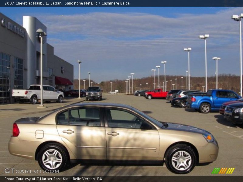 Sandstone Metallic / Cashmere Beige 2007 Chevrolet Malibu LS Sedan