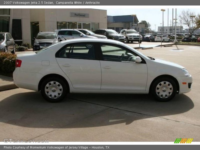 Campanella White / Anthracite 2007 Volkswagen Jetta 2.5 Sedan