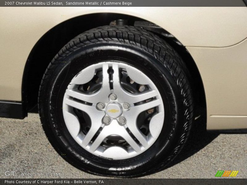 Sandstone Metallic / Cashmere Beige 2007 Chevrolet Malibu LS Sedan