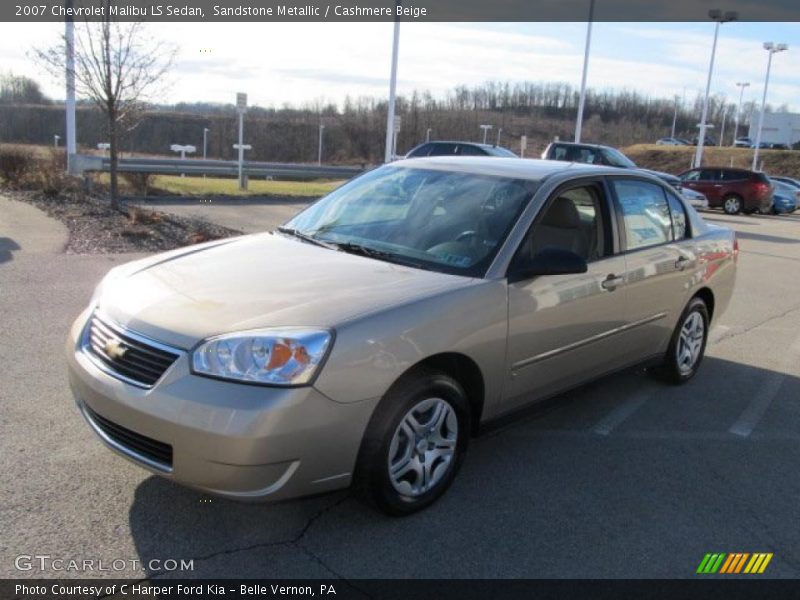 Sandstone Metallic / Cashmere Beige 2007 Chevrolet Malibu LS Sedan