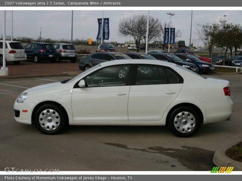 Campanella White / Anthracite 2007 Volkswagen Jetta 2.5 Sedan