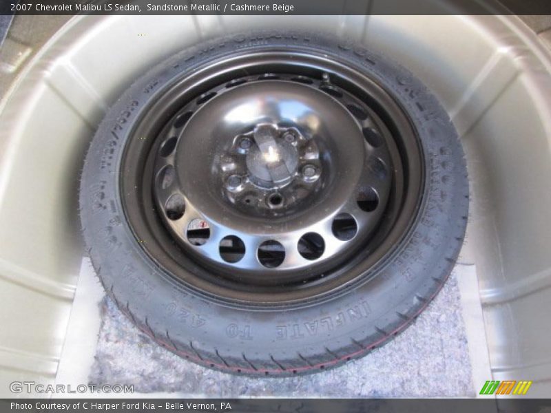 Sandstone Metallic / Cashmere Beige 2007 Chevrolet Malibu LS Sedan