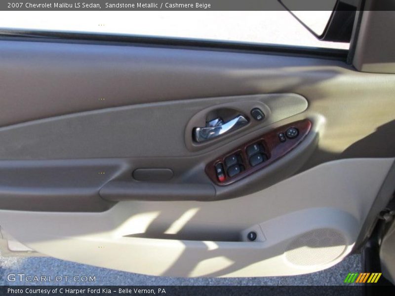 Sandstone Metallic / Cashmere Beige 2007 Chevrolet Malibu LS Sedan
