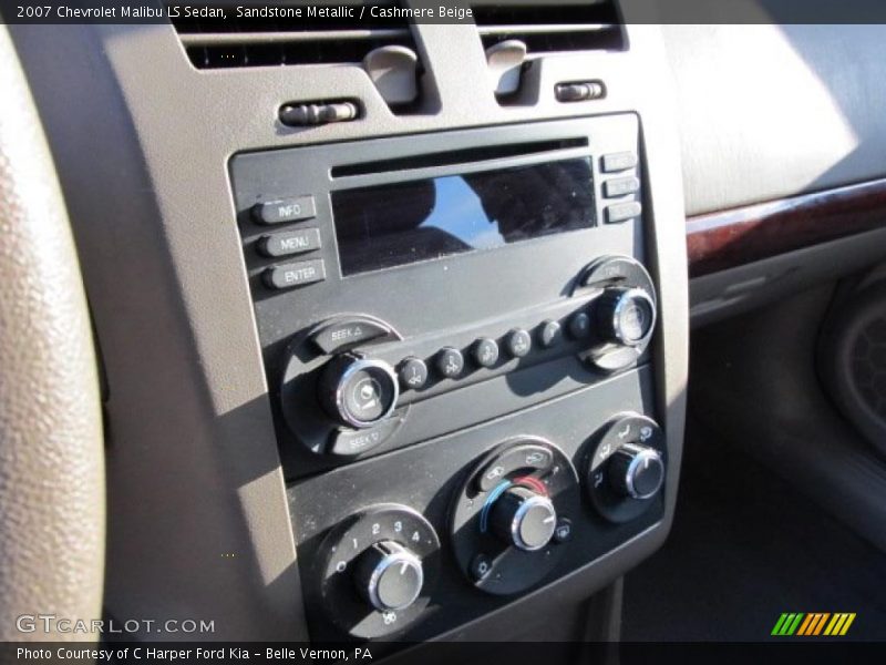 Sandstone Metallic / Cashmere Beige 2007 Chevrolet Malibu LS Sedan