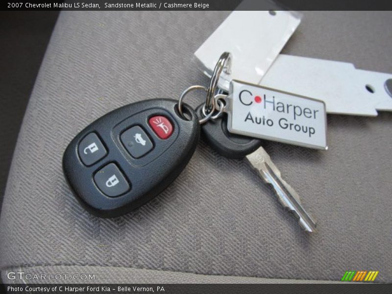 Sandstone Metallic / Cashmere Beige 2007 Chevrolet Malibu LS Sedan