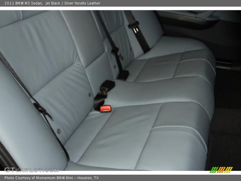  2011 M3 Sedan Silver Novillo Leather Interior