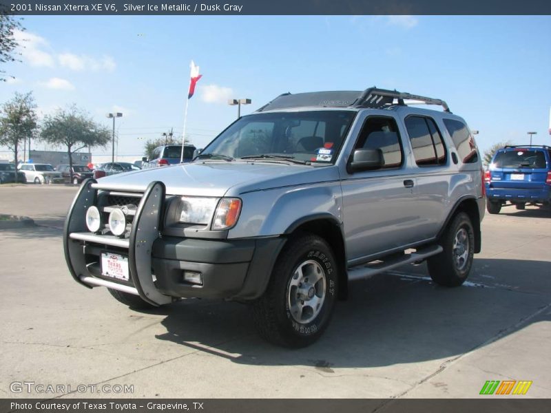 Silver Ice Metallic / Dusk Gray 2001 Nissan Xterra XE V6