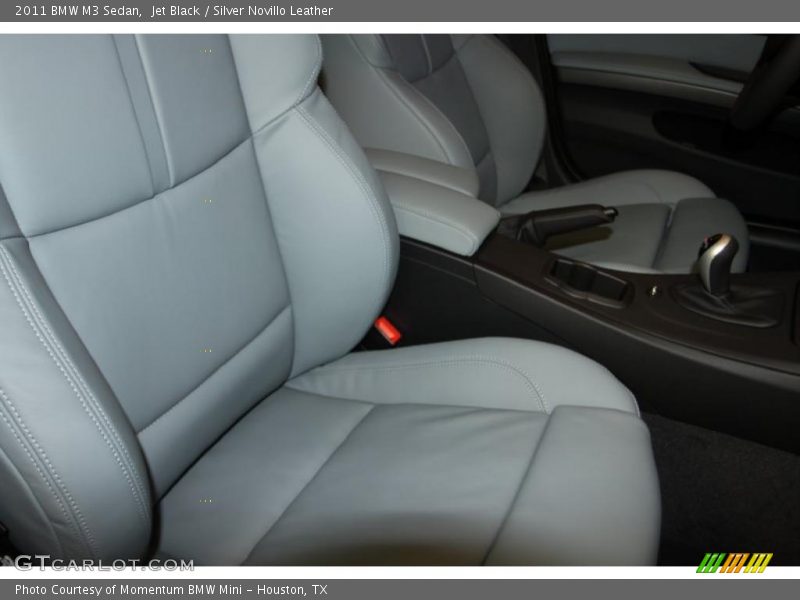  2011 M3 Sedan Silver Novillo Leather Interior