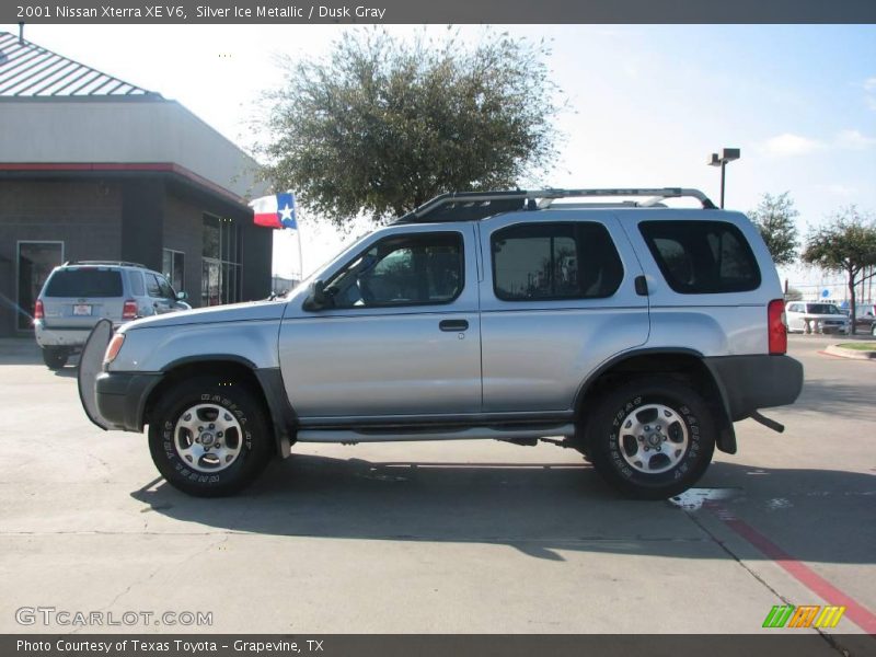 Silver Ice Metallic / Dusk Gray 2001 Nissan Xterra XE V6