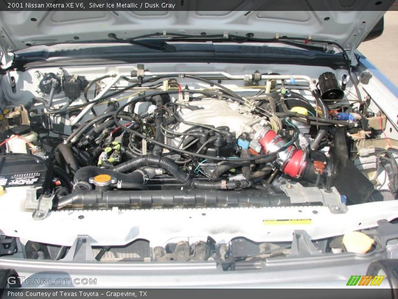 Silver Ice Metallic / Dusk Gray 2001 Nissan Xterra XE V6