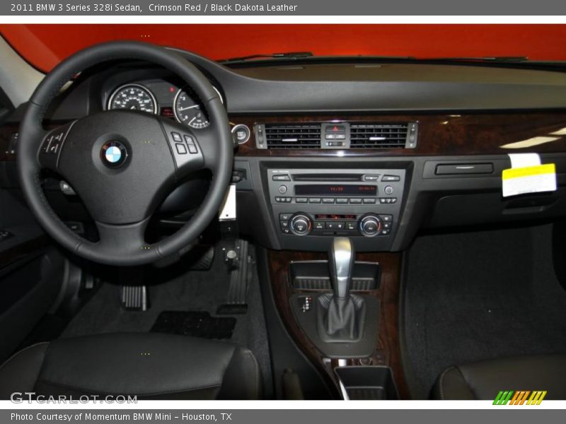  2011 3 Series 328i Sedan Black Dakota Leather Interior