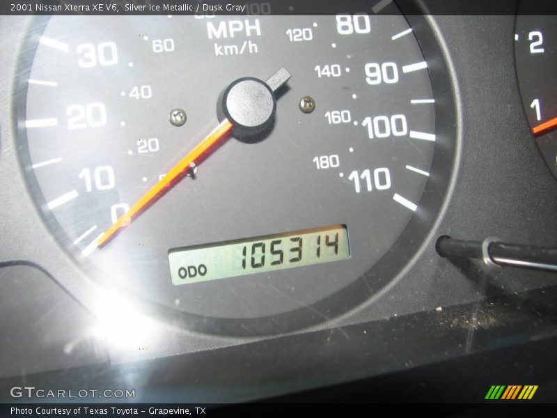 Silver Ice Metallic / Dusk Gray 2001 Nissan Xterra XE V6