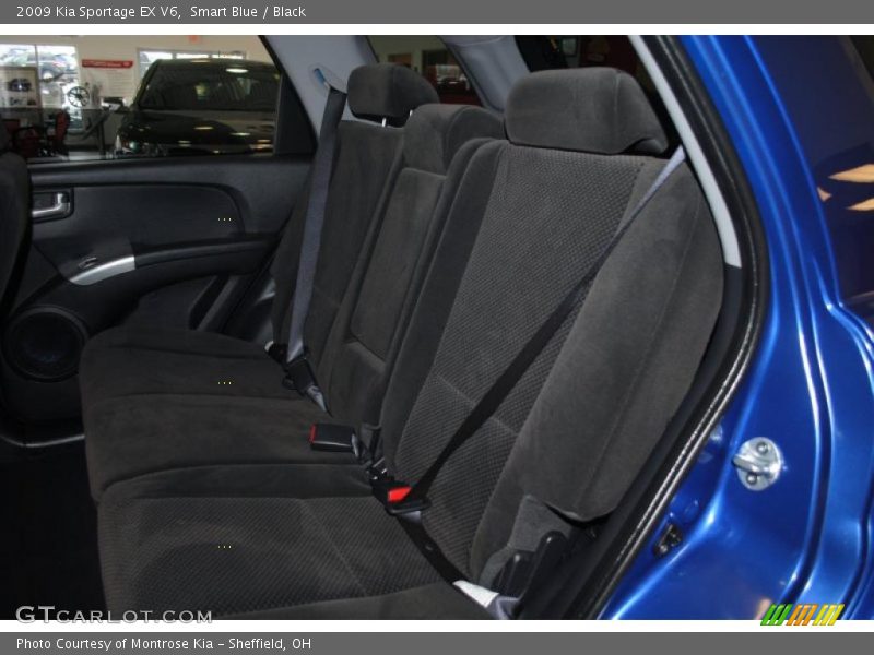 Smart Blue / Black 2009 Kia Sportage EX V6