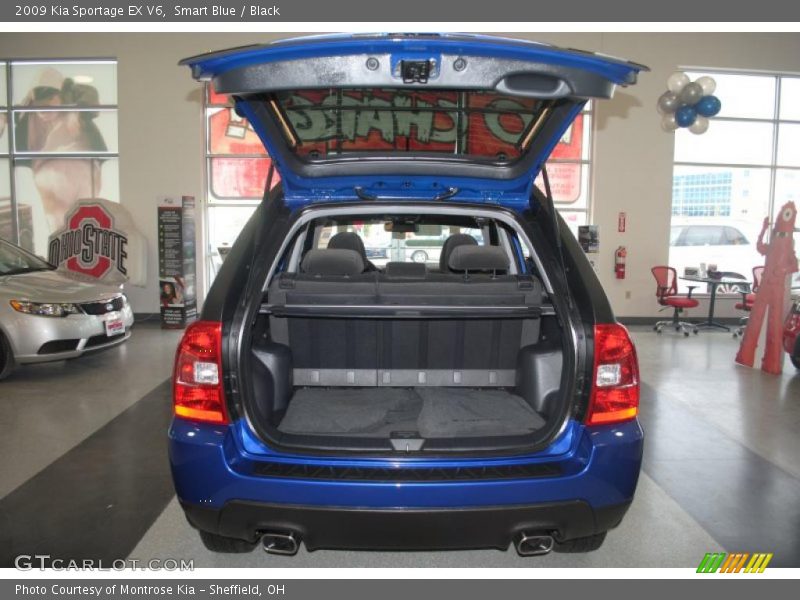 Smart Blue / Black 2009 Kia Sportage EX V6