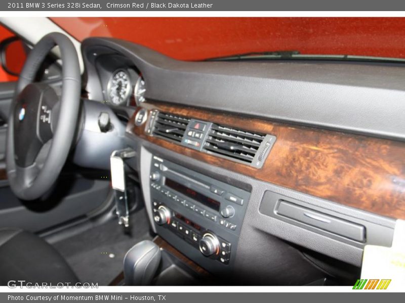 Crimson Red / Black Dakota Leather 2011 BMW 3 Series 328i Sedan