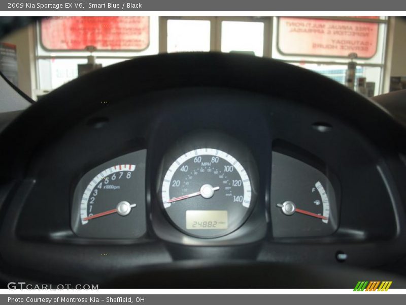  2009 Sportage EX V6 EX V6 Gauges