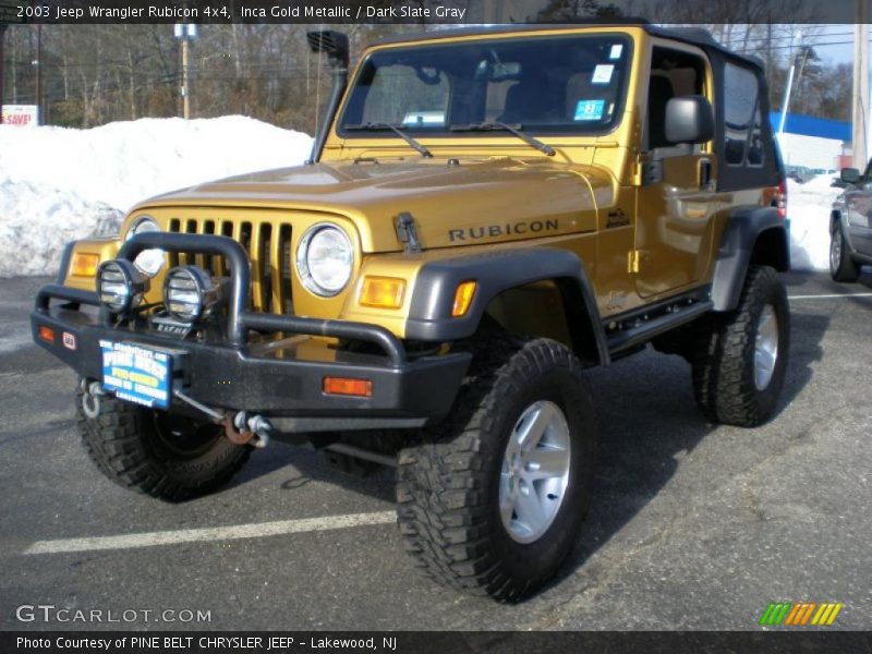 Front 3/4 View of 2003 Wrangler Rubicon 4x4