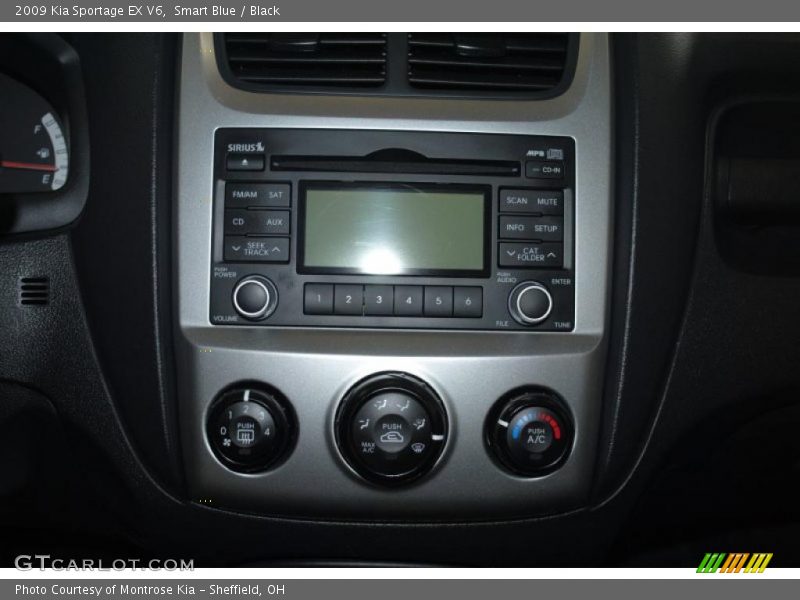Controls of 2009 Sportage EX V6