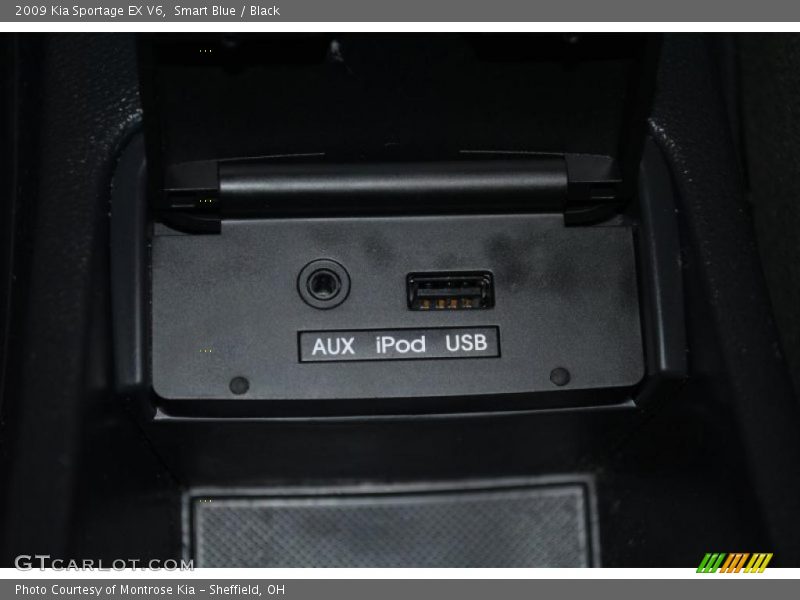 Smart Blue / Black 2009 Kia Sportage EX V6