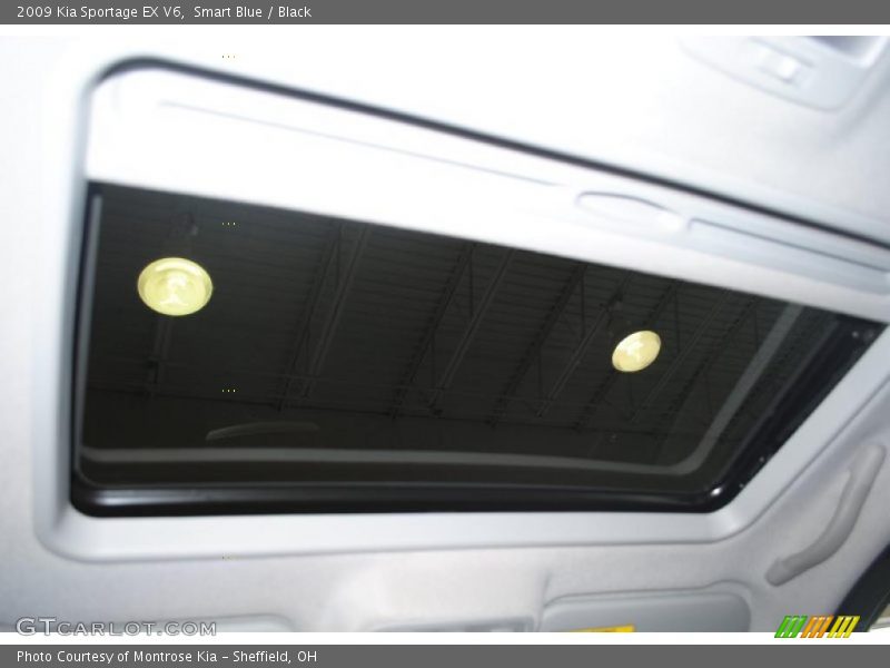 Smart Blue / Black 2009 Kia Sportage EX V6