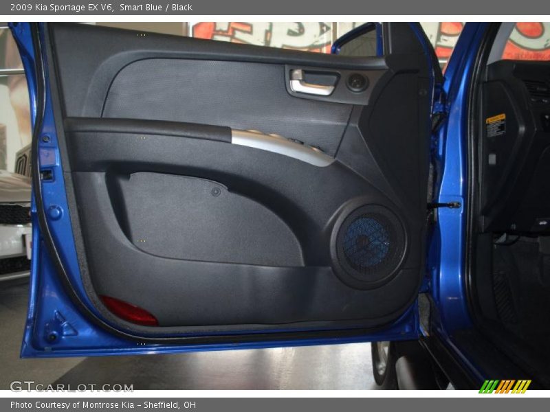 Smart Blue / Black 2009 Kia Sportage EX V6