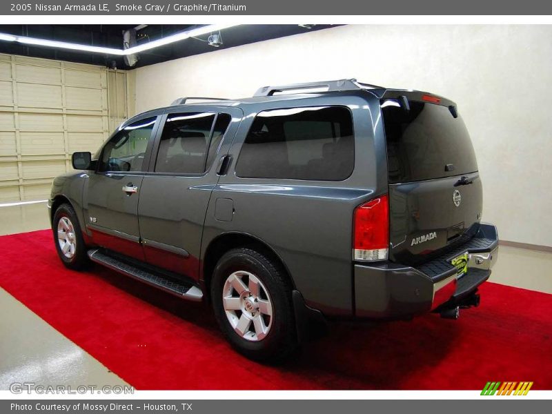 Smoke Gray / Graphite/Titanium 2005 Nissan Armada LE