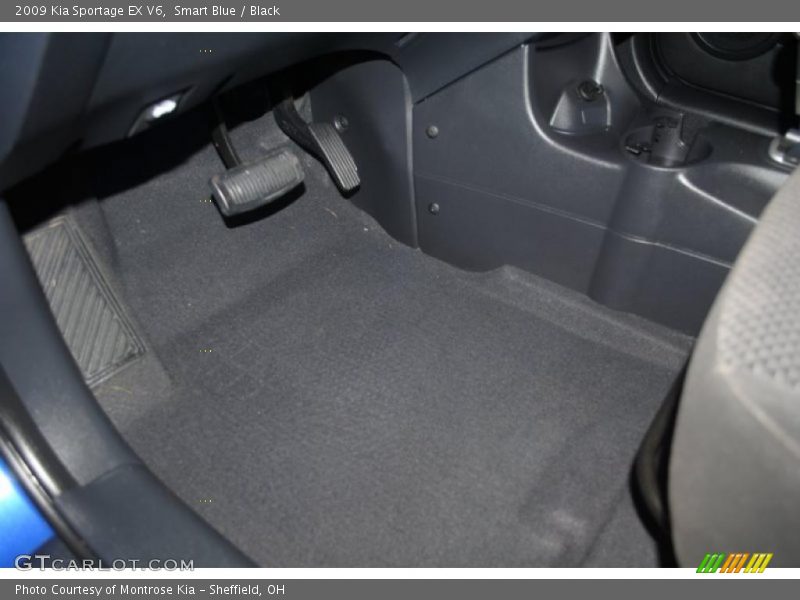Smart Blue / Black 2009 Kia Sportage EX V6
