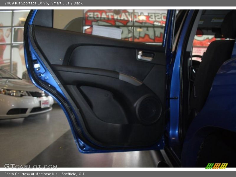 Smart Blue / Black 2009 Kia Sportage EX V6