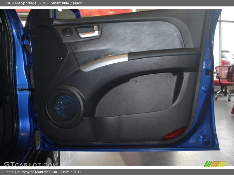 Smart Blue / Black 2009 Kia Sportage EX V6