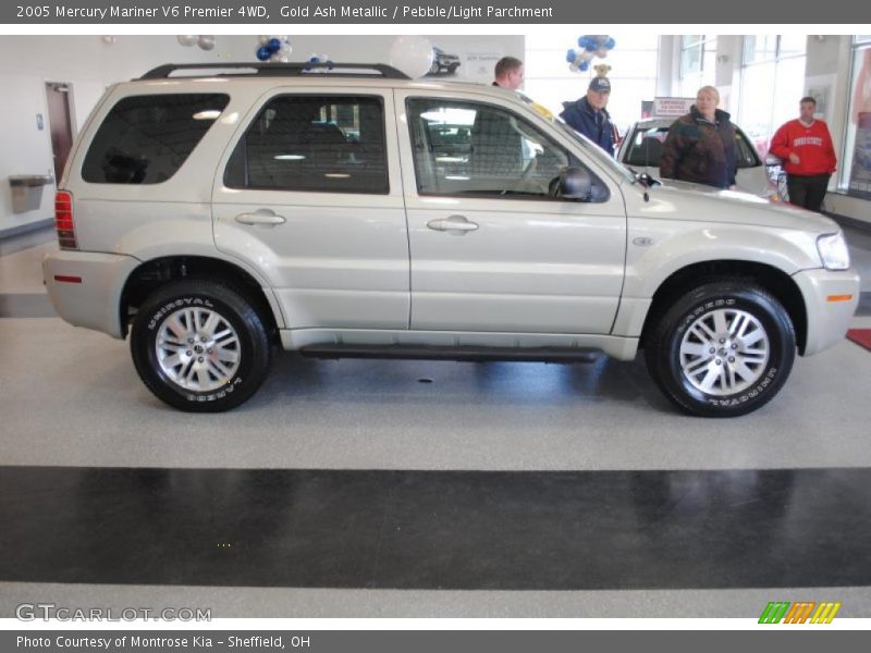 Gold Ash Metallic / Pebble/Light Parchment 2005 Mercury Mariner V6 Premier 4WD