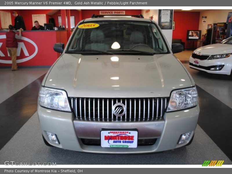 Gold Ash Metallic / Pebble/Light Parchment 2005 Mercury Mariner V6 Premier 4WD