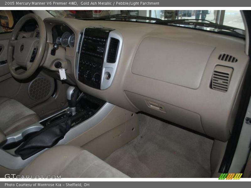 Gold Ash Metallic / Pebble/Light Parchment 2005 Mercury Mariner V6 Premier 4WD