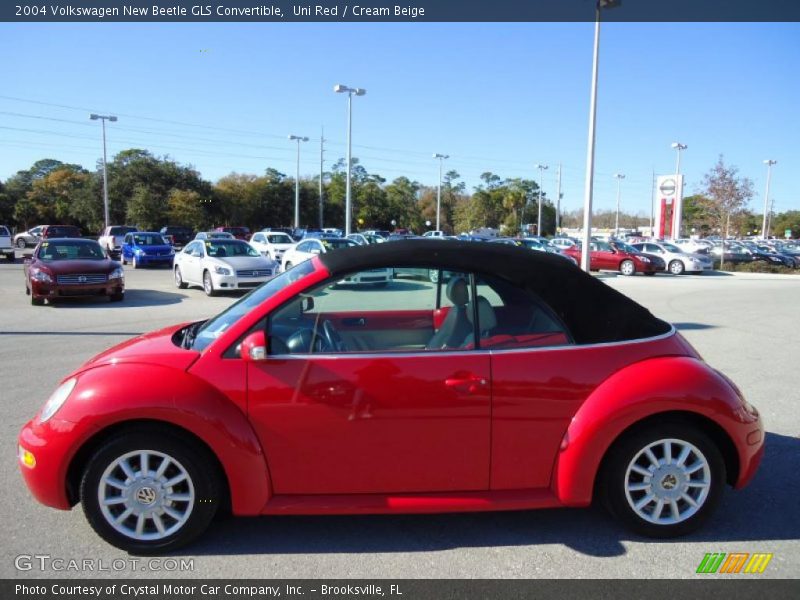  2004 New Beetle GLS Convertible Uni Red