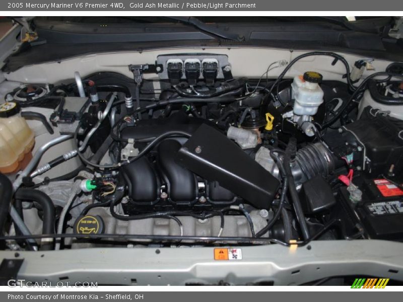  2005 Mariner V6 Premier 4WD Engine - 3.0 Liter DOHC 24-Valve V6