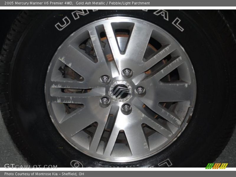 Gold Ash Metallic / Pebble/Light Parchment 2005 Mercury Mariner V6 Premier 4WD
